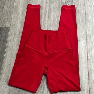Lululemon aligns, Red, size 0